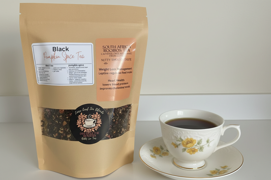 Black Pumpkin Spice Tea